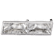 Driver Side Headlight, with Bulb, Halogen, Clear Lens