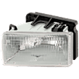 1991 Dodge Dakota - Driver Side Halogen Headlight, With bulb(s), OE Replacement