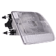 Passenger Side Headlight, with Bulb, Halogen, Clear Lens, STX/Heritage/Harley/King Ranch Models, CAPA Certified