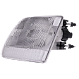 2000 Ford Expedition - Driver Side Halogen Headlight, With bulb(s), OE Replacement