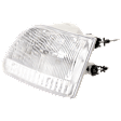 Driver Side Headlight, with Bulb, Halogen, Clear Lens, STX/Heritage/Harley/King Ranch Models, CAPA Certified