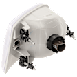 Driver Side Headlight, with Bulb, Halogen, Clear Lens, STX/Heritage/Harley/King Ranch Models, CAPA Certified