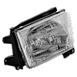Passenger Side Headlight, with Bulb, Halogen, Clear Lens