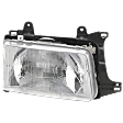 Passenger Side Headlight, with Bulb, Halogen, Clear Lens