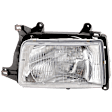 Driver Side Headlight, with Bulb, Halogen, Clear Lens