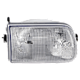Passenger Side Headlight, with Bulb, Halogen, Clear Lens