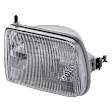 Passenger Side Headlight, with Bulb, Halogen, Clear Lens