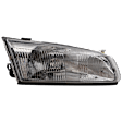 Passenger Side Headlight, with Bulb, Halogen, Clear Lens