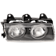 Passenger Side Headlight, with Bulb, Halogen, Clear Lens