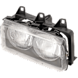 Passenger Side Headlight, with Bulb, Halogen, Clear Lens