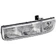 Driver Side Headlight, with Bulb, Halogen, Clear Lens, Base Model, 4 Cyl., 1.9L Engine, Sedan/Wagon