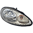 Passenger Side Headlight, with Bulb, Halogen, Clear Lens, 6 Cyl., 3.0L Engine