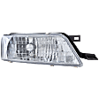 Passenger Side Headlight, with Bulb, Halogen, Clear Lens, 6 Cyl., 3.0L Engine