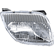 Passenger Side Headlight, with Bulb, Halogen, Clear Lens