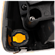 Driver Side Headlight, with Bulb, Halogen, Clear and Amber Lens