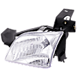 Driver Side Headlight, with Bulb, Halogen, Clear Lens, 6 Cyl., 3.4L Engine