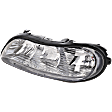 Driver Side Headlight, with Bulb, Halogen, Clear Lens