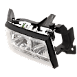 Passenger Side Headlight, with Bulb, Halogen, Clear Lens, 8 Cyl., 4.6L Engine