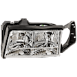 Driver Side Headlight, with Bulb, Halogen, Clear Lens, 8 Cyl., 4.6L Engine