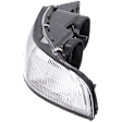 Driver Side Headlight, with Bulb, Halogen, Clear Lens, with Corner Light, 6 Cyl., 3.8L Engine