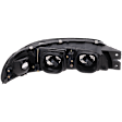 Driver Side Headlight, with Bulb, Halogen, Clear Lens, with Corner Light, 6 Cyl., 3.8L Engine