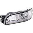 Driver Side Headlight, with Bulb, Halogen, Clear Lens, with Corner Light, 6 Cyl., 3.8L Engine