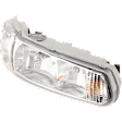 1997-2005 Buick Century - Passenger Side Headlight, with Bulb, Halogen, Clear Lens, without Corner Light bulb