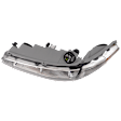 1997-2005 Buick Century - Driver Side Headlight, with Bulb, Halogen, Clear Lens, with Corner Light bulb