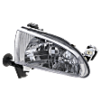1999 Toyota Corolla - Passenger Side Halogen Headlight, With bulb(s), OE Replacement