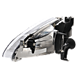 1999 Toyota Corolla - Passenger Side Halogen Headlight, With bulb(s), OE Replacement