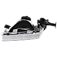 1999 Toyota Corolla - Passenger Side Halogen Headlight, With bulb(s), OE Replacement