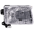 Passenger Side Headlight, with Bulb, Halogen, Clear Lens, Production Date To September 1999