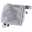 Passenger Side Headlight, with Bulb, Halogen, Clear Lens, Production Date To September 1999