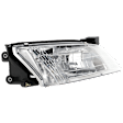 Passenger Side Headlight, with Bulb, Halogen, Clear Lens, 4 Cyl., 2.4L Engine