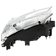 Driver Side Headlight, with Bulb, Halogen, Clear Lens, 4 Cyl., 2.4L Engine
