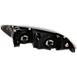 1998-2004 Chrysler Intrepid - Passenger Side Headlight, with Bulb, Halogen, Clear Lens, with Leveling