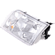 Driver Side Headlight, with Bulb, Halogen, Clear Lens, with bulb and Parking Light bulb, 8 Cyl., 4.6L Engine