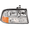 Passenger Side Headlight, with Bulb, Halogen, Clear Lens, without Fog Light