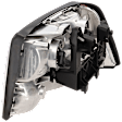 Passenger Side Headlight, with Bulb, Halogen, Clear Lens, without Fog Light
