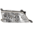 Passenger Side Headlight, with Bulb, Halogen, Clear Lens, 6 Cyl., 3.0L Engine