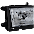 Passenger Side Headlight, with Bulb, Halogen, Clear Lens