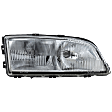 Passenger Side Headlight, with Bulb, Halogen, Clear Lens, without Leveling