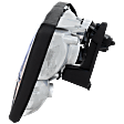 Passenger Side Headlight, with Bulb, Halogen, Clear Lens, with Fog Light