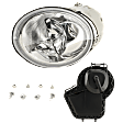 1998-2005 Volkswagen Beetle - Driver Side Headlight, with Bulb, Halogen, Clear Lens, Except Turbo S Model