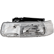 Driver Side Headlight, with Bulb, Halogen, Clear Lens