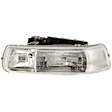 Driver Side Headlight, with Bulb, Halogen, Clear Lens, CAPA Certified