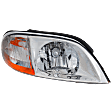 1999-2003 Ford Windstar - Passenger Side Headlight, with Bulb, Halogen, Clear Lens