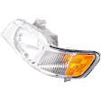 Driver Side Headlight, without Bulb, Halogen, Clear Lens