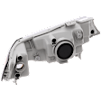 Driver Side Headlight, without Bulb, Halogen, Clear Lens