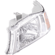 Driver Side Headlight, without Bulb, Halogen, Clear Lens